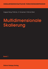 Multidimensionale Skalierung Multidimensionale Skalierung